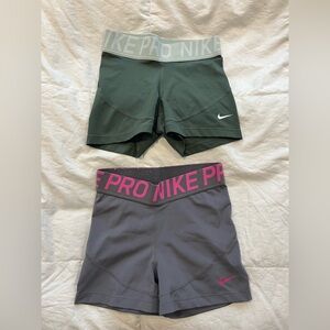 Nike Pro Dri-FIT - 2 pair Athletic Shorts